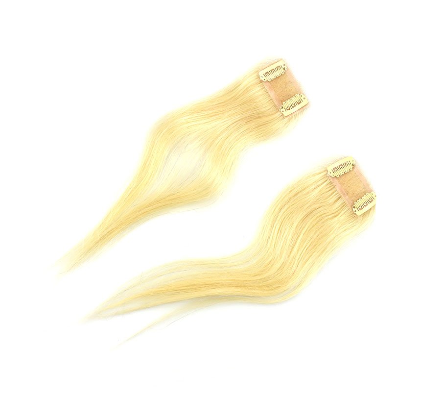 Human Hair clips g