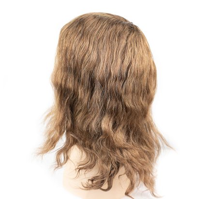 Women Toupee Human Hair Texture b