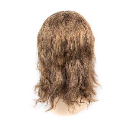 Women Toupee Human Hair Texture a