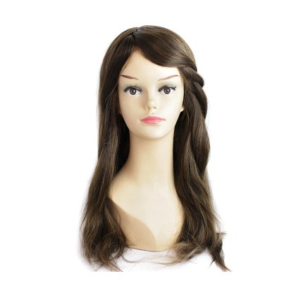 Custom Mono with Lace Front Full Wig for Women a