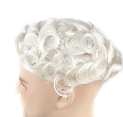 Highlights Full Lace Men's Toupee }