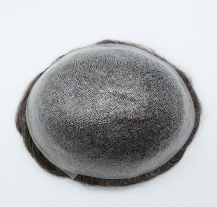 reversed skin toupee