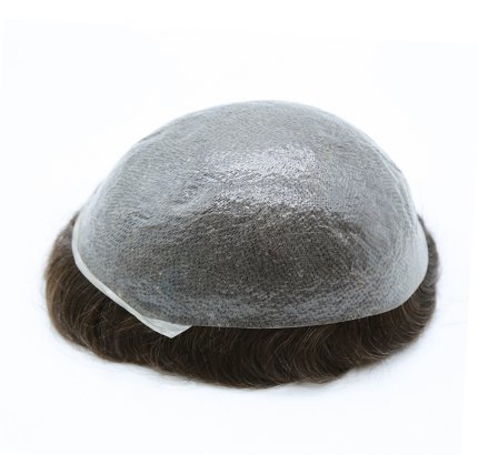 V looped  toupee c