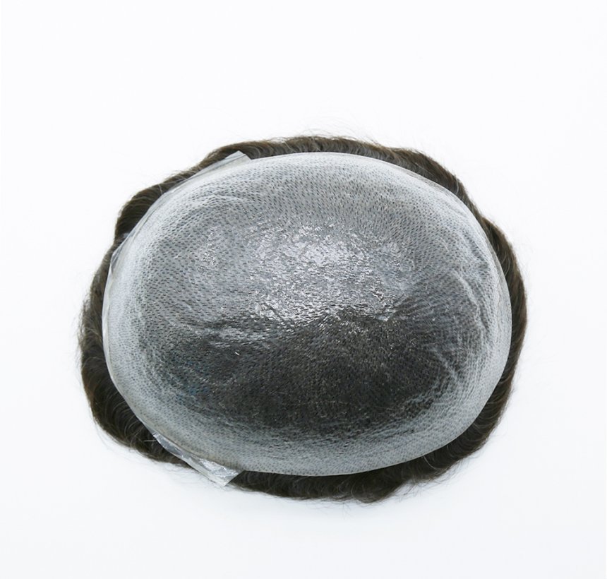 V looped  toupee b