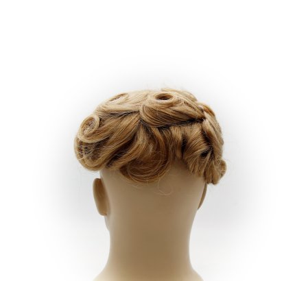 Silk mono toupee  c