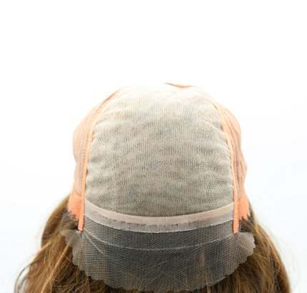 Silk Top with Lace Front Women Wig  E