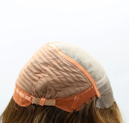 Silk Top with Lace Front Women Wig  G