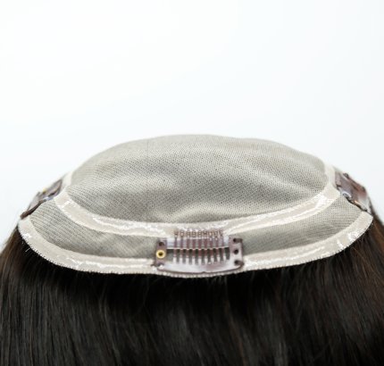Human Hair Women Hair Toppers F