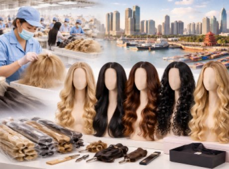 Why Qingdao Is a Global Hub for Human Hair Wigs and Toupee Manufacturing?
