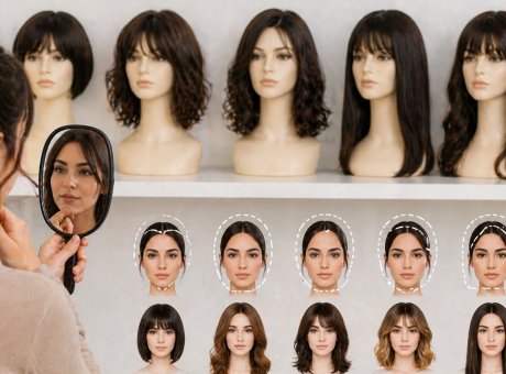 How to choose the right wig based on your face shape