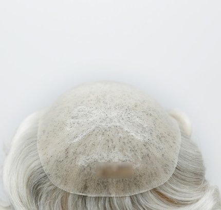 Custom skin men toupee w