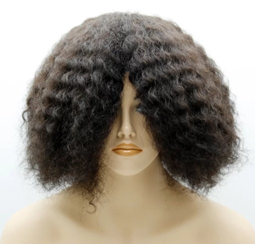 100% remy human hair custom full lac with NPU edge women wig