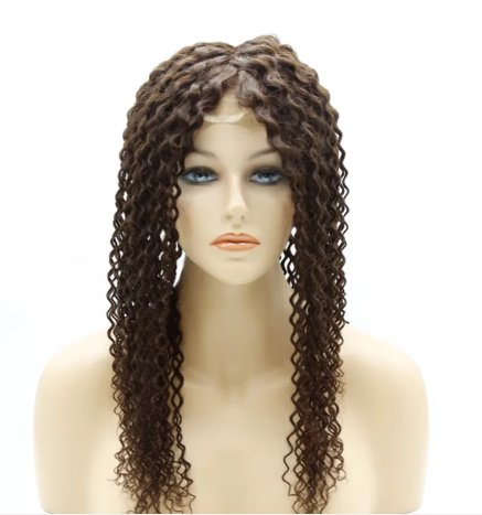 Hotsale PE Line Integration curly Women Hair System