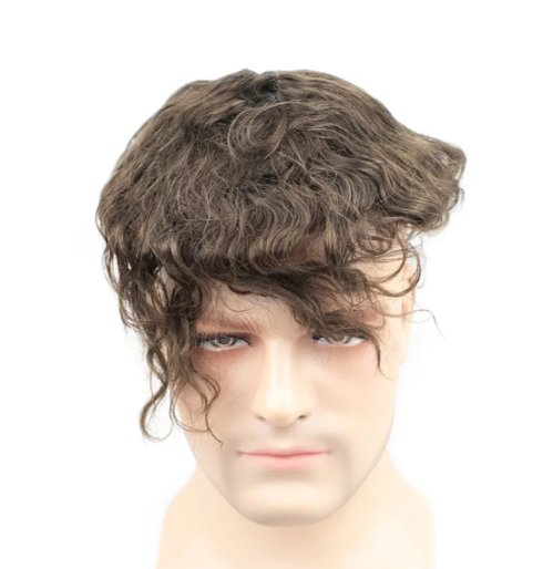 Instant Delivery Full Lace Human Hair System for Men