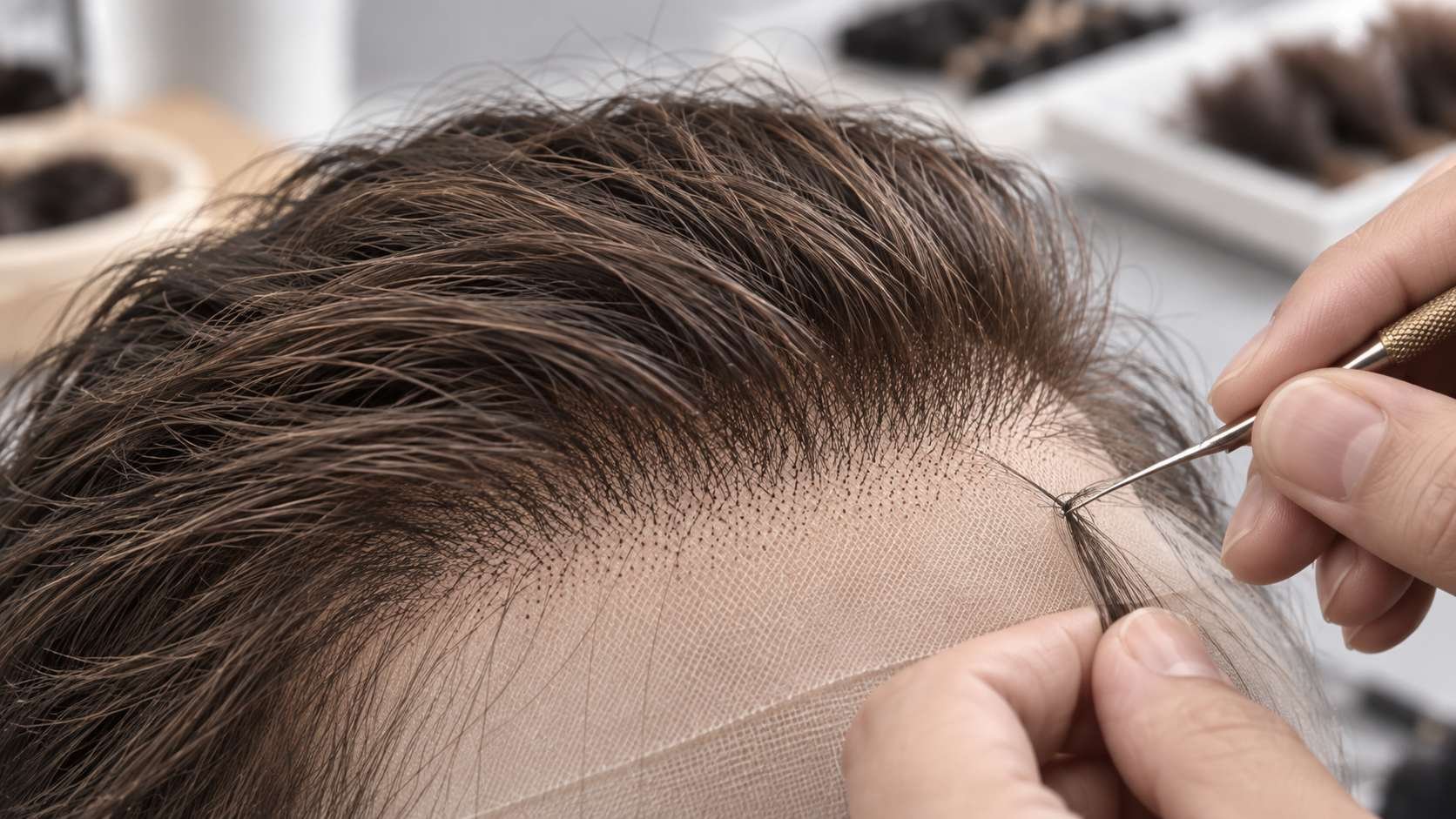Single Knot Hair System