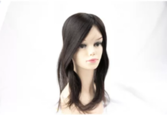 Integration Silk Part Remy Human Hair Women Toupee